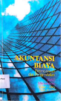 Image of Akuntansi Biaya Perencanaan dan Pengendalian Jilid 2
