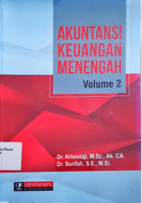 Image of AKUNTANSI KEUANGAN MENENGAH (VOLUME 2)