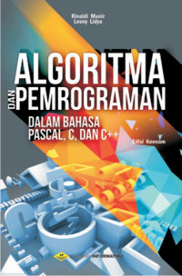 Image of ALGORITMA DAN PEMROGRAMAN DALAM BAHASA PASCAL, C, DAN C++