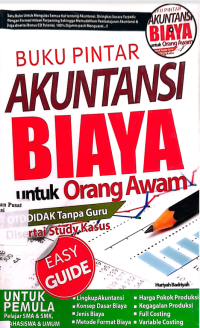 Image of Buku Pintar Akuntansi Biaya untuk Orang Awam