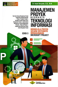 Image of MANAJEMEN PROYEK BERBASIS TEKNOLOGI INFORMASI